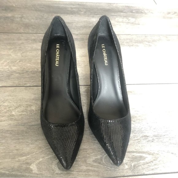 BRAND NEW real leather shiny heels - Picture 7 of 8